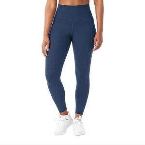 Members Mark  High-Waisted Ankle Blue Leggings